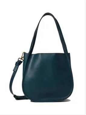 The Sydney Shoulder Bag Dark Teal Leather Classic Hobo